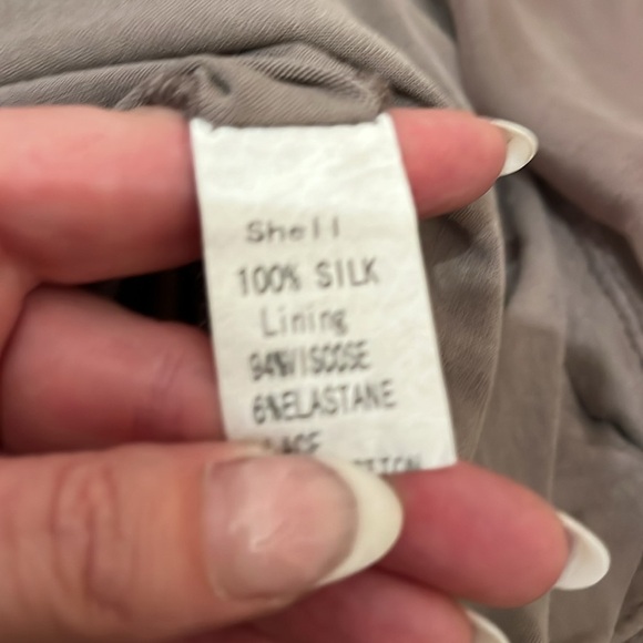 Gorgeous Silk Dress Made in Italy Size XS H Trend - Picture 7 of 8